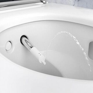 Унитаз подвесной Geberit AquaClean Mera Classic 146.204.21.1 панель хром