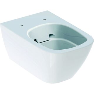 Унитаз подвесной Geberit Smyle Square Rimfree (500.683.01.1) безободковый микролифт