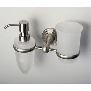 Держатель стакана и дозатора Wasserkraft Ammer К-7000 (K-7089) настенный
