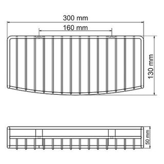 Полочка Wasserkraft Ammer К-7000 (K-1311) (30 см)