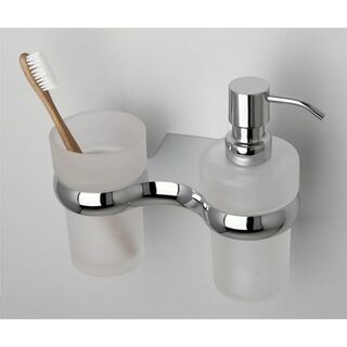 Держатель стакана и дозатора Wasserkraft Berkel К-6800 (K-6889) настенный