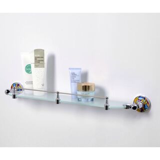 Полка стеклянная Wasserkraft Diemel K-2200 (K-2244) (61 см) настенная