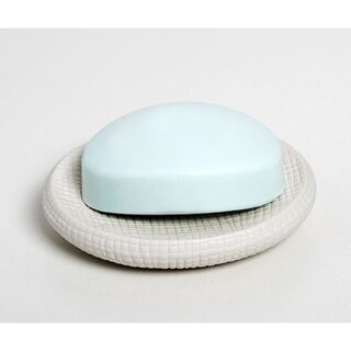 Мыльница Wasserkraft Dinkel K-4600 (K-4629) (фарфоровая) белая