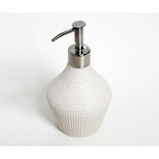 Дозатор для жидкого мыла Wasserkraft Dinkel K-4600 (K-4699) (фарфоровый) белый