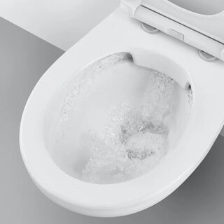 Чаша напольного унитаза Grohe BauCeramic 39349000 безободковая