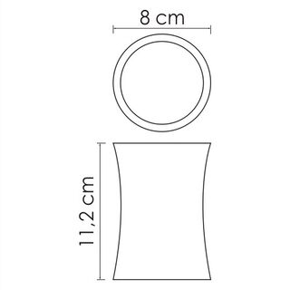 Стакан для зубных щеток Wasserkraft Salm K-7628