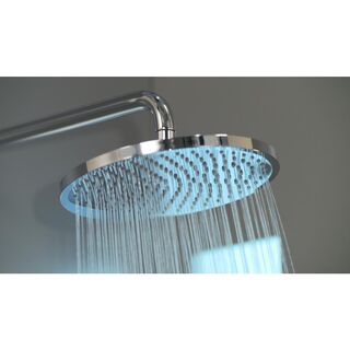 Душевая система Hansgrohe Crometta S 240 1jet Showerpipe EcoSmart 9 л/мин 27268000 (240 мм)