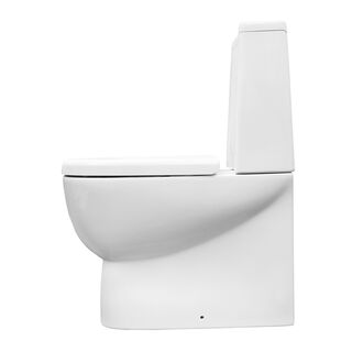 Унитаз напольный Sanita Luxe Infinity (INFSLCC01040522R) безободковый микролифт