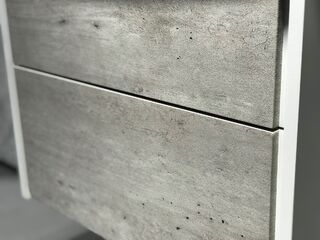Тумба для ванной Roca Ronda (ZRU9303004) (80 см) белый матовый/бетон