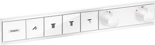 Термостатический смеситель для душа Hansgrohe RainSelect (15382700) белый матовый