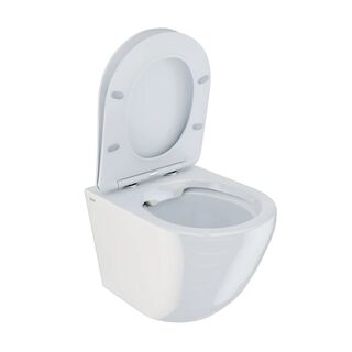 Унитаз подвесной Iddis Blanco (BLARDSEi25) безободковый микролифт