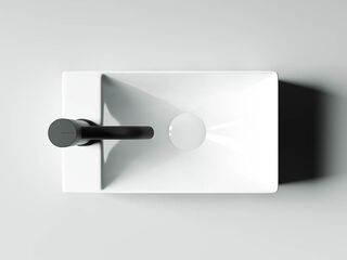 Раковина накладная Ceramicanova Element CN5008 L (375*215*100мм)