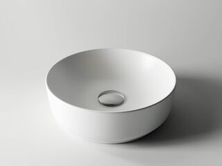 Раковина накладная Ceramicanova Element CN6006 Белый Матовый (355*355*125мм)