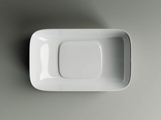 Раковина накладная Ceramicanova Element (CN5021) с керамической накладкой (60 см)