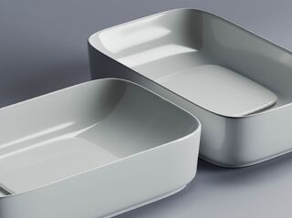 Раковина накладная Ceramicanova Element (CN5021) с керамической накладкой (60 см)