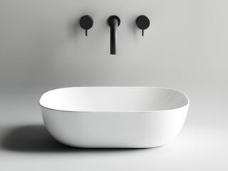 Раковина накладная Ceramicanova Element (CN6009) (45.5 см) прямоугольная