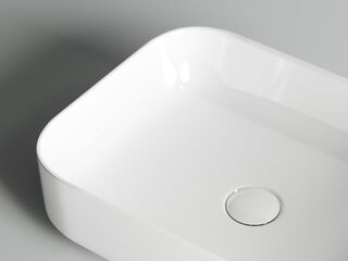 Раковина накладная Ceramicanova Element (CN6011) (50 см) прямоугольная