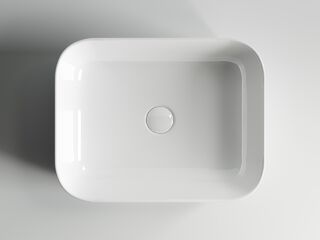 Раковина накладная Ceramicanova Element (CN6011) (50 см) прямоугольная