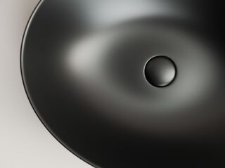 Раковина накладная Ceramicanova Element (CN6017MB) 52 см, черный матовый