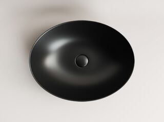 Раковина накладная Ceramicanova Element (CN6017MB) 52 см, черный матовый