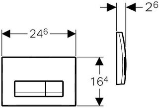 Инсталляция для подвесного унитаза Geberit Delta 51 Duofix 111.119.DW.1 (111.153.00.1 + 115.119.DW.1)
