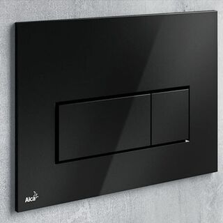 Кнопка управления AlcaPlast Thin M578 (черный матовый)