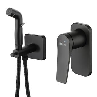 Смеситель с гигиеническим душем Lemark Bronx (LM3719BL) чёрный