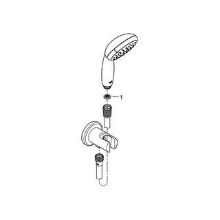 Душевой гарнитур Grohe Tempesta 26406001 хром