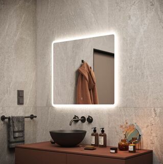 Зеркало Sancos Arcadia (AR1000) 100х70 см, с LED подсветкой