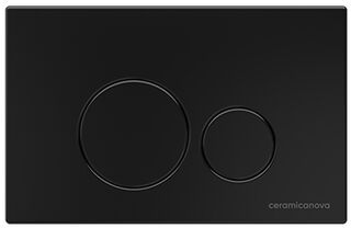 Инсталляция для подвесного унитаза Ceramicanova Envision (CN1001B) (с клавишей смыва Round, черная матовая)