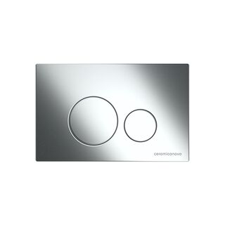 Инсталляция для подвесного унитаза Ceramicanova Envision CN1001CH (с клавишей смыва Round, хром глянцевый)