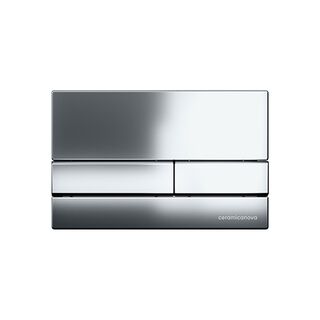 Инсталляция для подвесного унитаза Ceramicanova Envision CN1002CH (с клавишей смыва Flat, хром глянцевый)