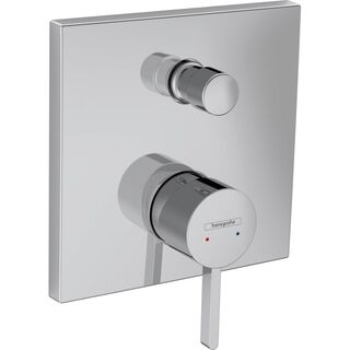 Смеситель для ванны Hansgrohe Finoris 76415000S со скрытой частью (76415000+01800180) хром