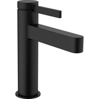 Смеситель для раковины Hansgrohe Finoris (76020670) с донным клапаном, черный матовый