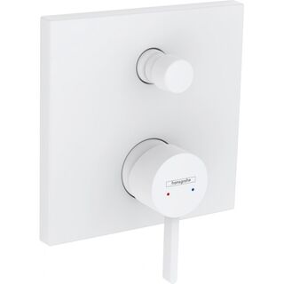 Смеситель для ванны Hansgrohe Finoris (76415700) матовый белый (внешняя часть)