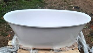 Ванны из искусственного камня AquaStone Гавана 166х82 матовая