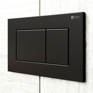 Клавиша смыва для инсталляции Point Ника PN44081BM черная матовая