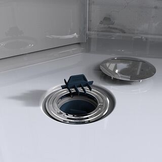 Душевая кабина IFO/IDO Showerama 10-5 Comfort (1000х1000 мм) профиль белый, стекло прозрачное 131.404.207.313