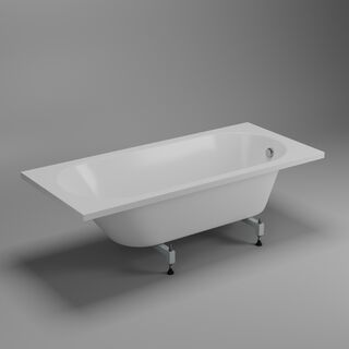 Ванна из литьевого мрамора Delice Bravo (DLR330001) 180х80