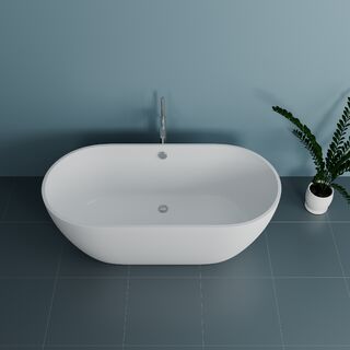 Ванна из литьевого мрамора Delice Olivia (DLR330002) 165х80
