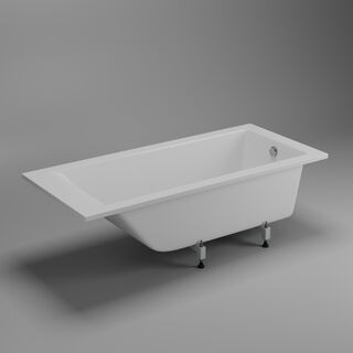 Ванна из литьевого мрамора Delice Diapason (DLR330009) 180х80