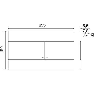 Инсталляция OLI 120 ECO Sanitarblock pneumatic (879236mSL01) белая клавиша