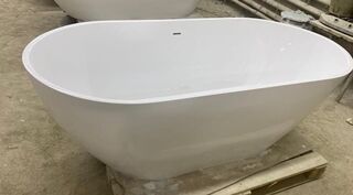 Ванна из искусственного камня AquaStone Бали 170х80 с щелевым скрытым переливом