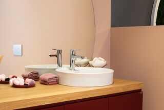 Раковина для установки на столешницу SEREL MINIMAL (2058TXS110H) 46х46 см