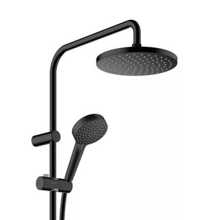 Душевая система Hansgrohe Vernis Blend Showerpipe 200 1jet 26276670 (черный матовый)