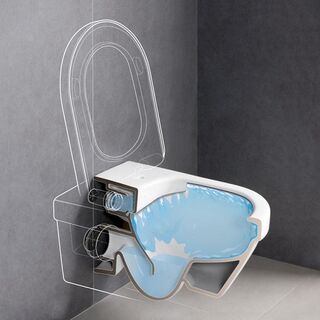 Унитаз подвесной Villeroy & Boch Architectura Directflush 4687HR01 (безободковый) с микролифтом
