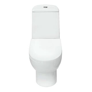 Унитаз напольный Sanita BEST Exclusive (WC.CC/BEST/2-P/WHT.G) с сиденьем термопласт