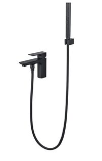 Смеситель для ванны Aquatek Вега AQ1044MB (черный матовый) на борт ванны