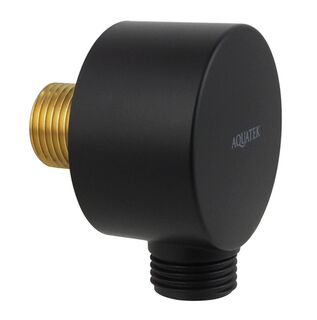 Комплект для ванной 4 в 1 Aquatek Вега AQ1074MB матовый черный