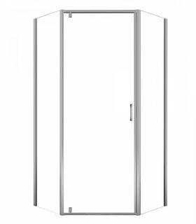 Душевой уголок Azario Dallas (AZ-112P 90*90) (90х90х200 см) хром